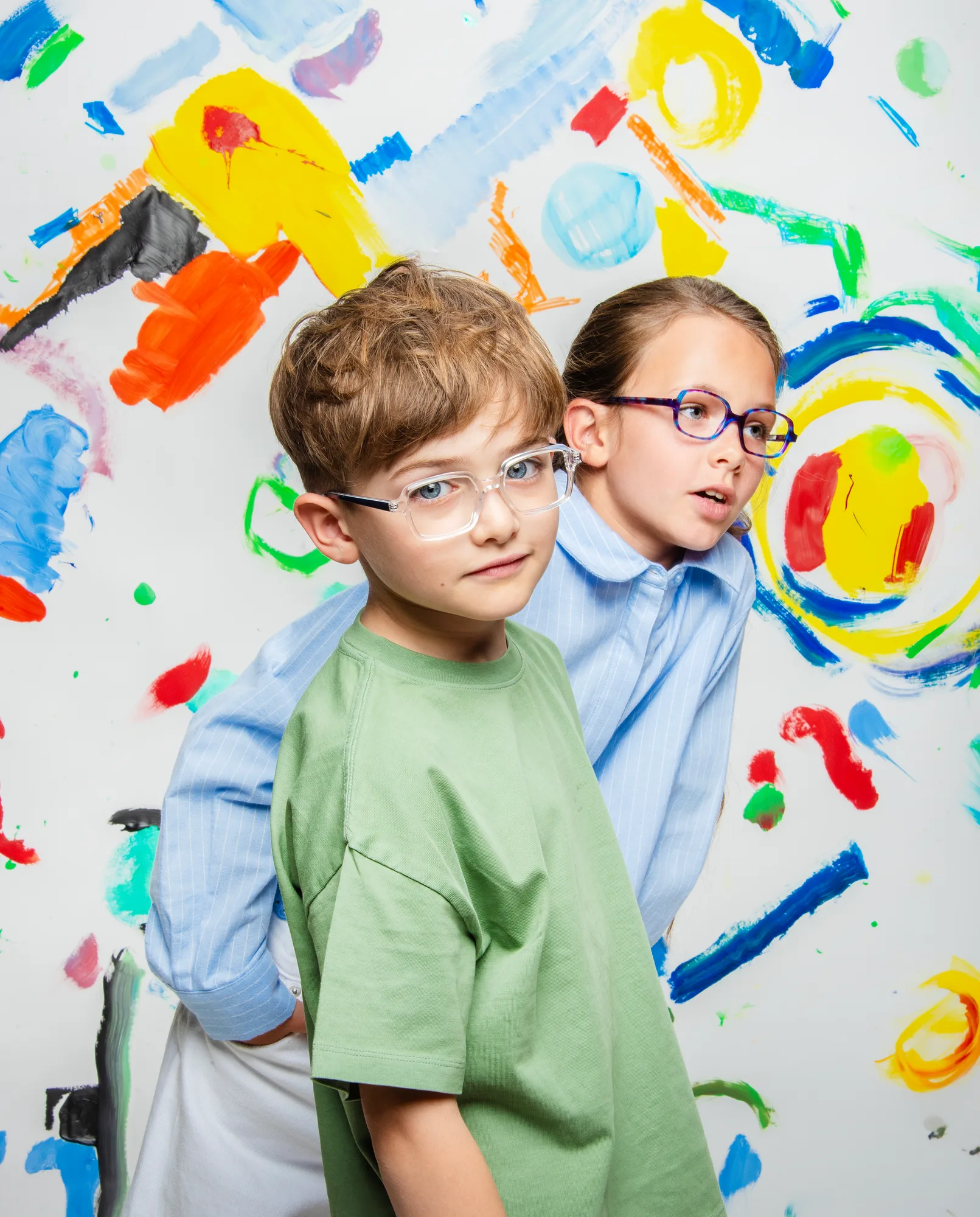 J.F. Rey Kids Spring/Summer 2026 optical frames campaign